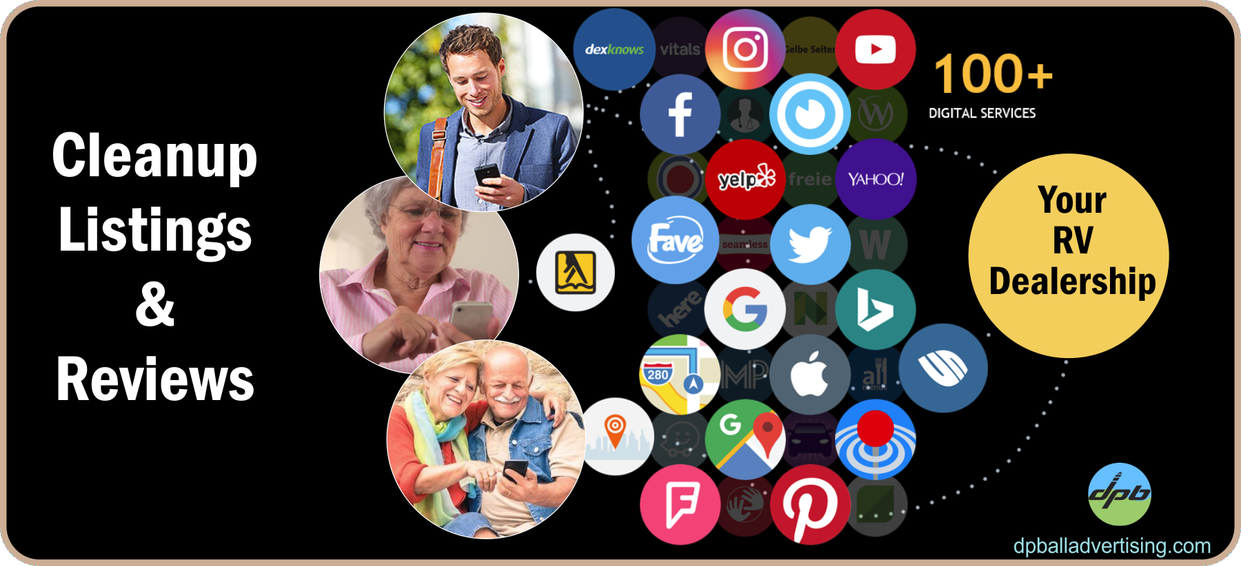 Cleanup Listings and Reviews - Publisher Medallions and Logos